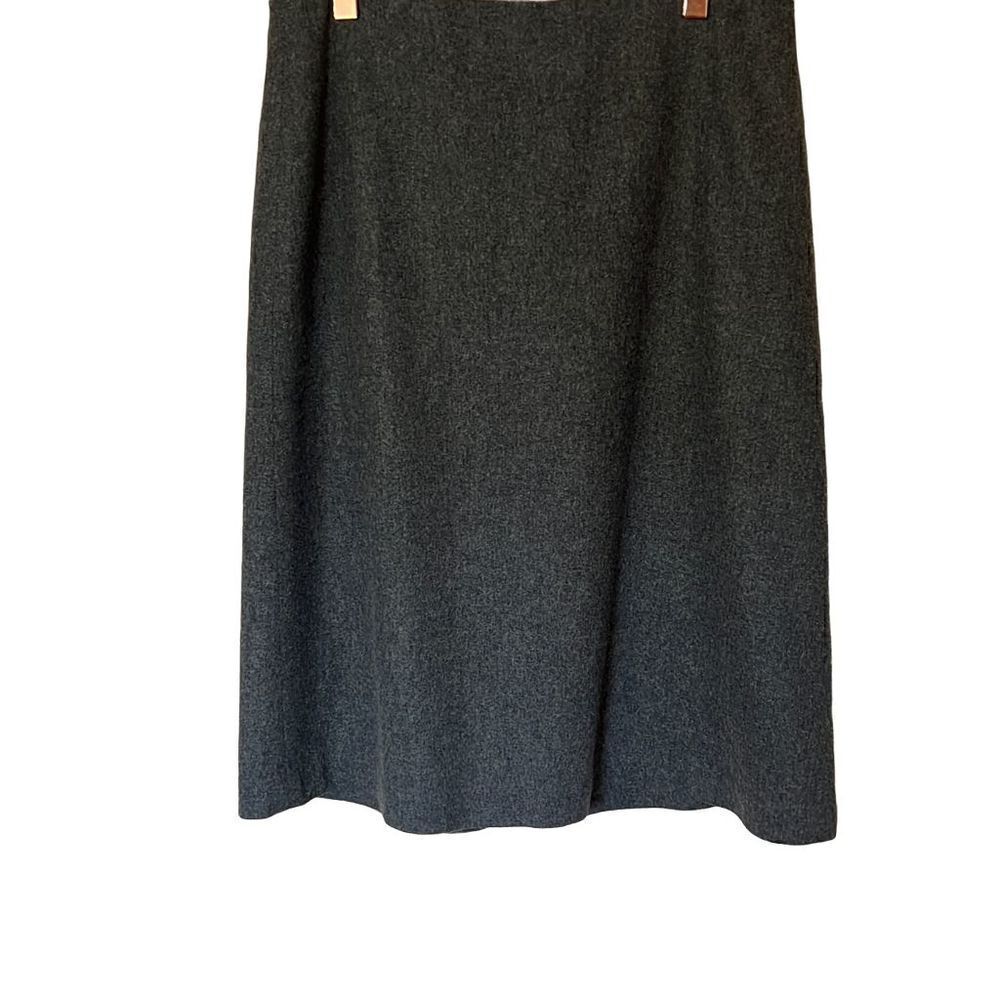 Gap Stretch Wool Blend Fully Lined A Line Skirt